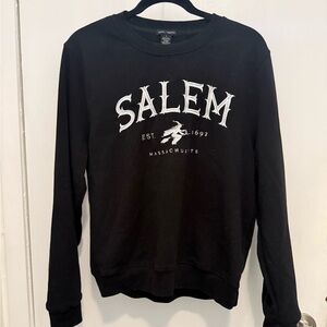Better together black sweatshirt-Salem Massachusetts,  small 
Measures 20 1/2